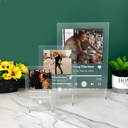 Personalized Music Spotify Plaque Code Acrylic Stand