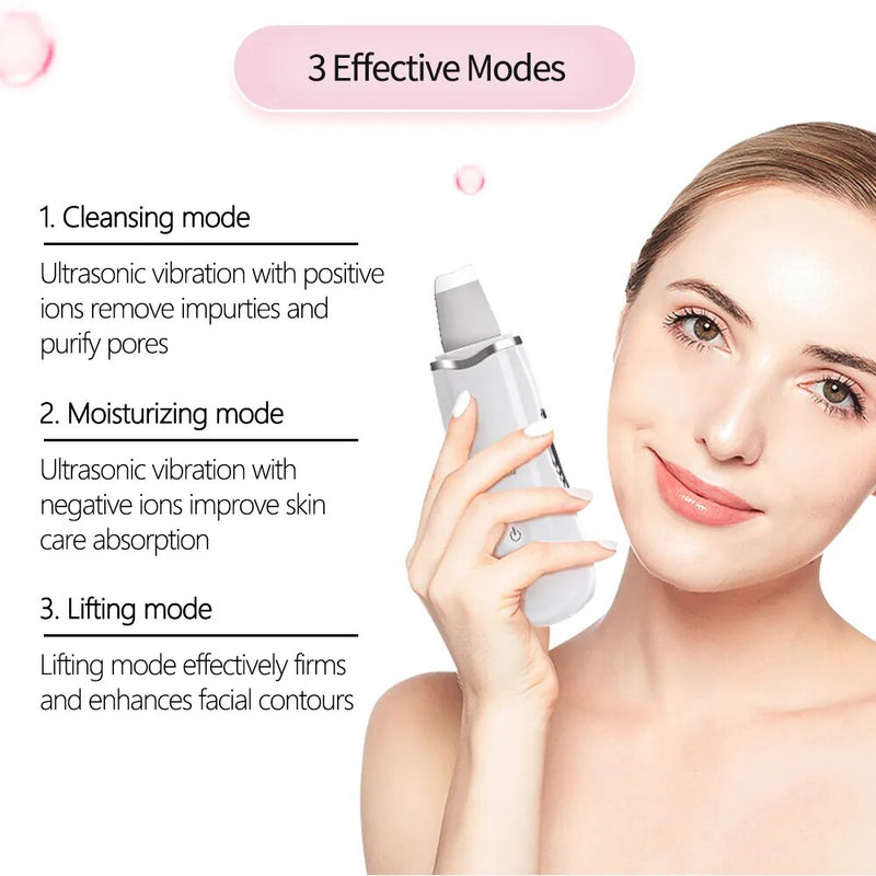 Beauty Ultrasonic Skin Scrubber