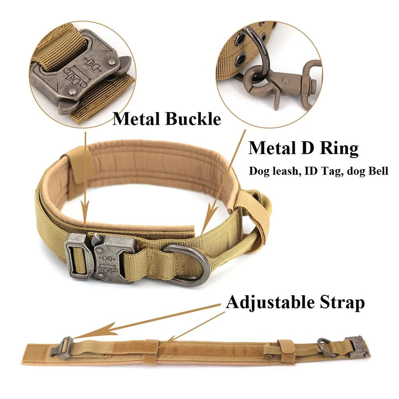 Dog Adjustable Tactical Collar