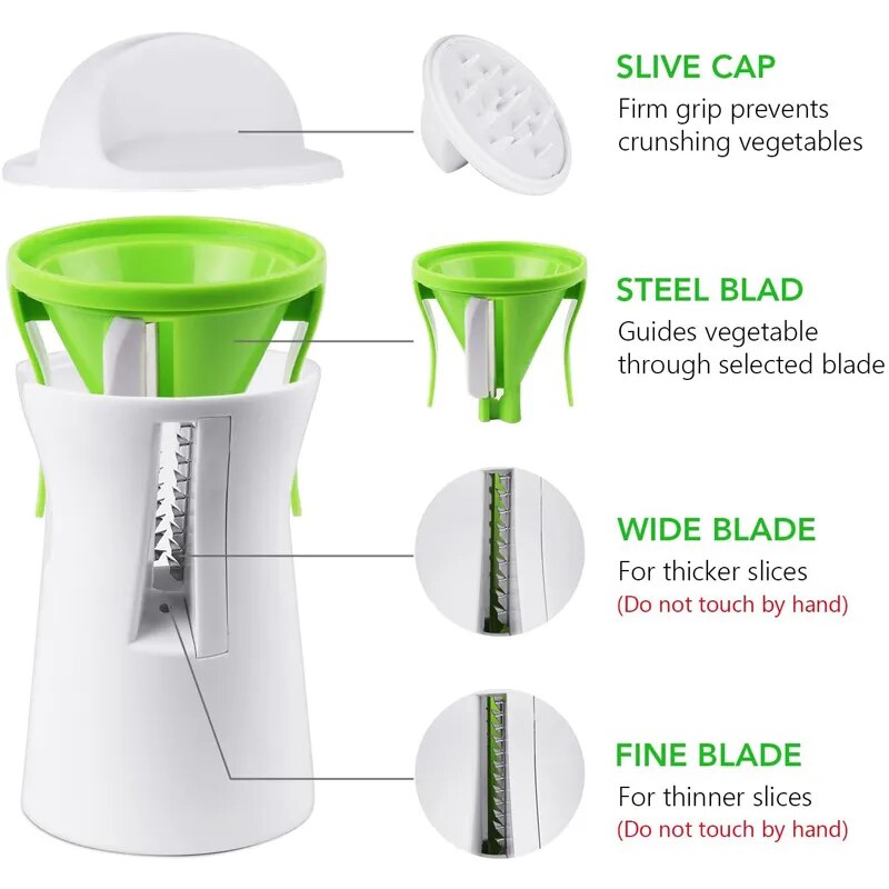 Vegetable Spiralizer Slicer