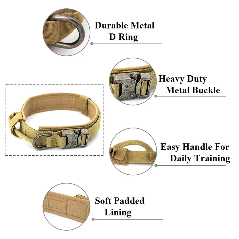 Dog Adjustable Tactical Collar