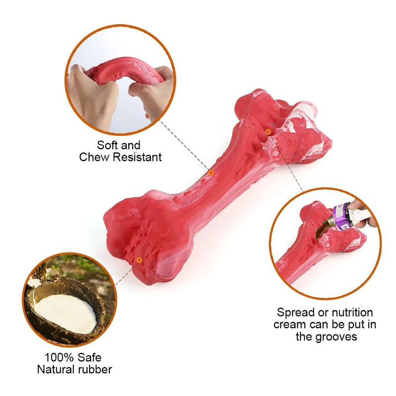 Dog Rubber Dumbbells' Chewing Toys