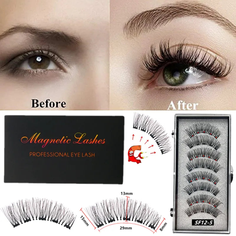 3D Natural Magnetic Eyelashes