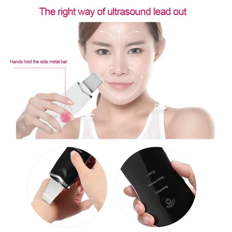 Beauty Ultrasonic Skin Scrubber