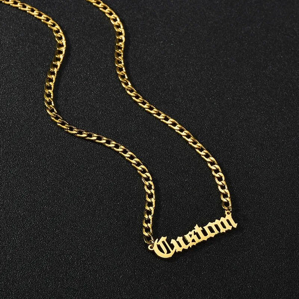 Personalized Custom Name Necklace Pendant