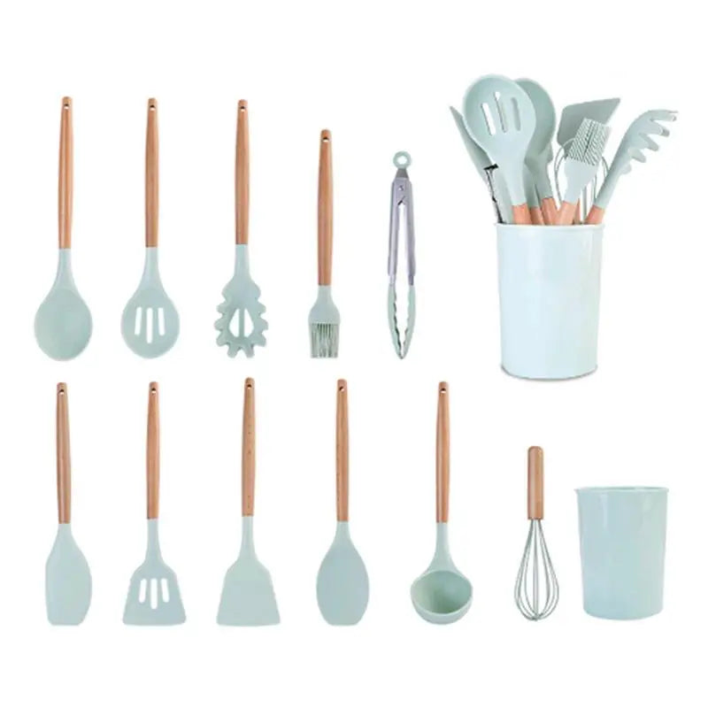 Silicone Cooking Utensils Set