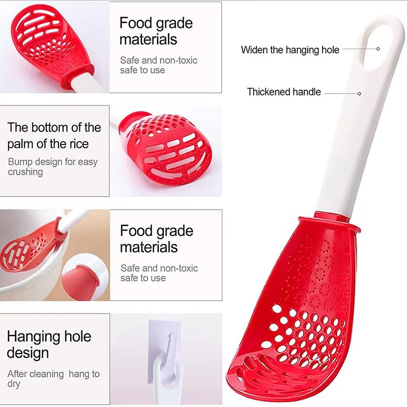 Multifunctional Filter Colander Spoon