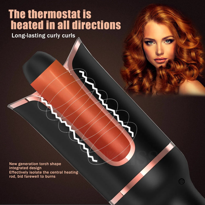 Auto Rotating Hair Curling Iron