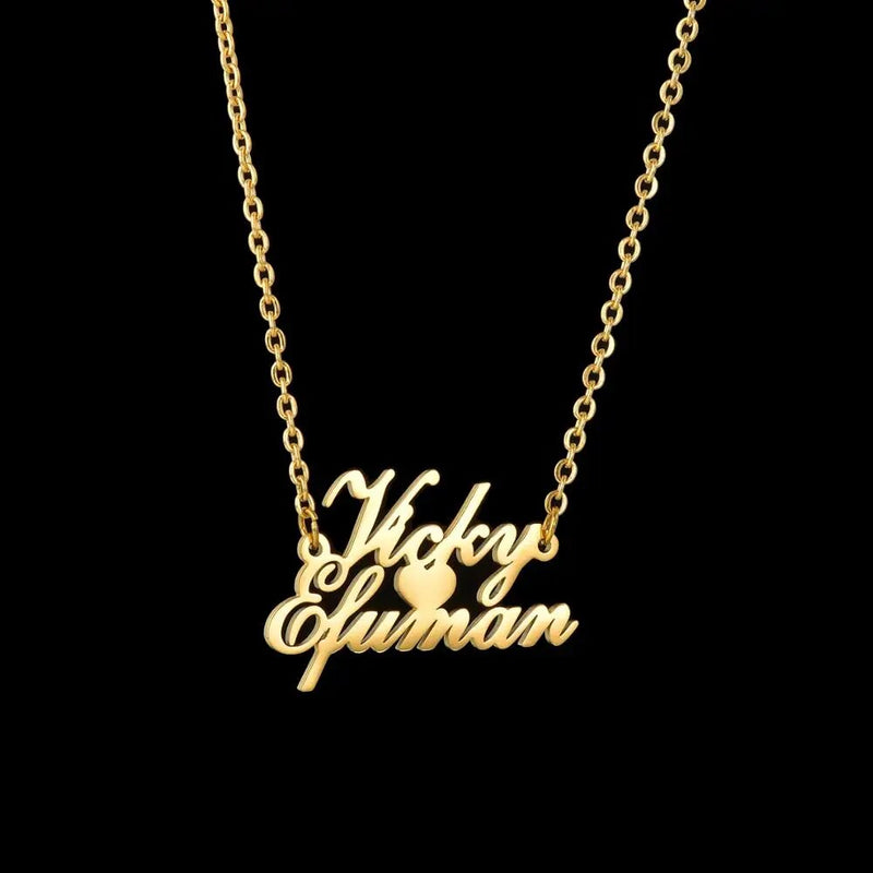 Personalized English Letter Necklaces