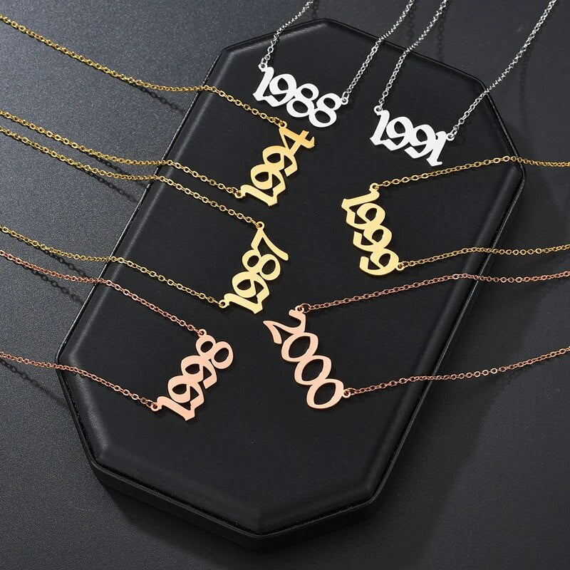 Personalized English Letter Necklaces