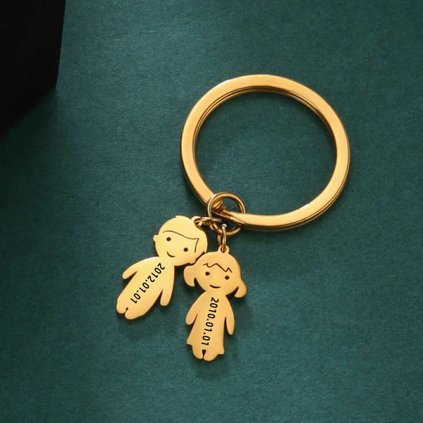 Family Personalized Keychain Gift