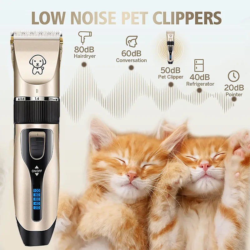 Pet Hair Clippers Set