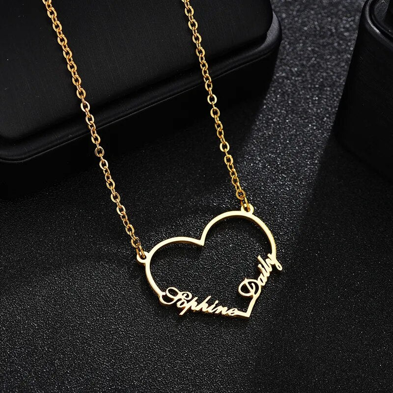 Personalized English Letter Necklaces