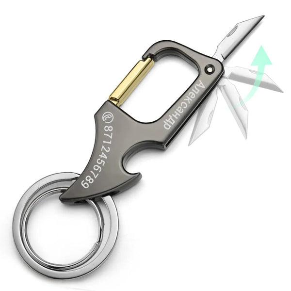 Small Mini Knife Personalized Keychain