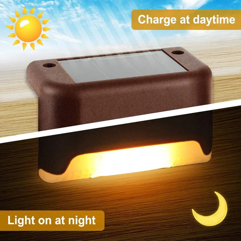 Garden LED Solar Stair Light