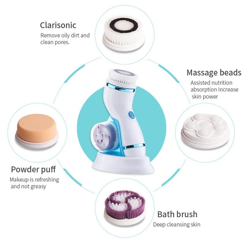 Electric Facial Cleansing Brush