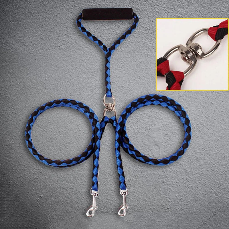 Dog 2 Way Braided Nylon Leash