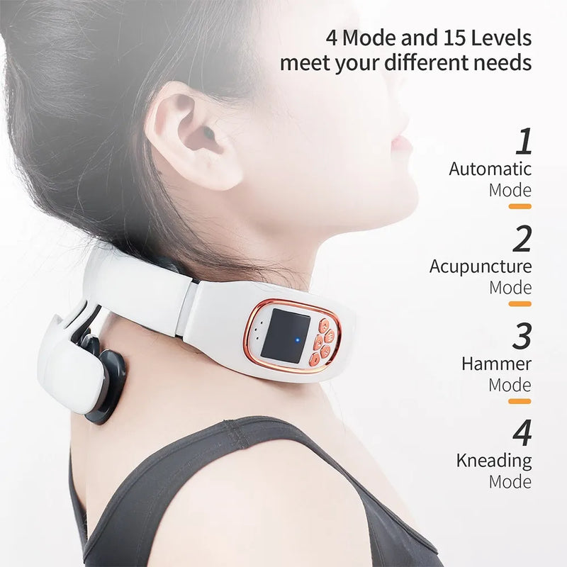 Electric Neck and Back Pulse Massager