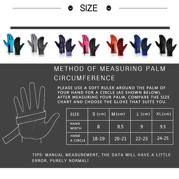 Cycling Touchscreen Gloves