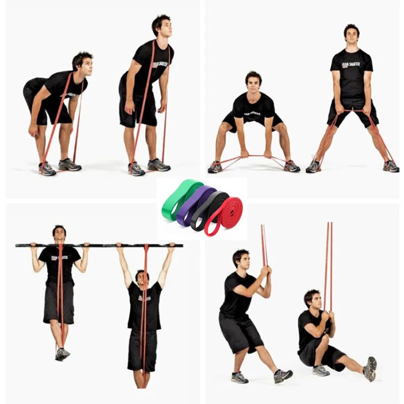 Fitness Resistance Rubber Bands
