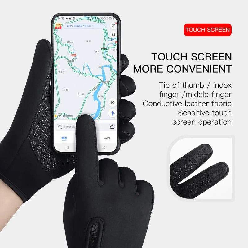 Cycling Touchscreen Gloves