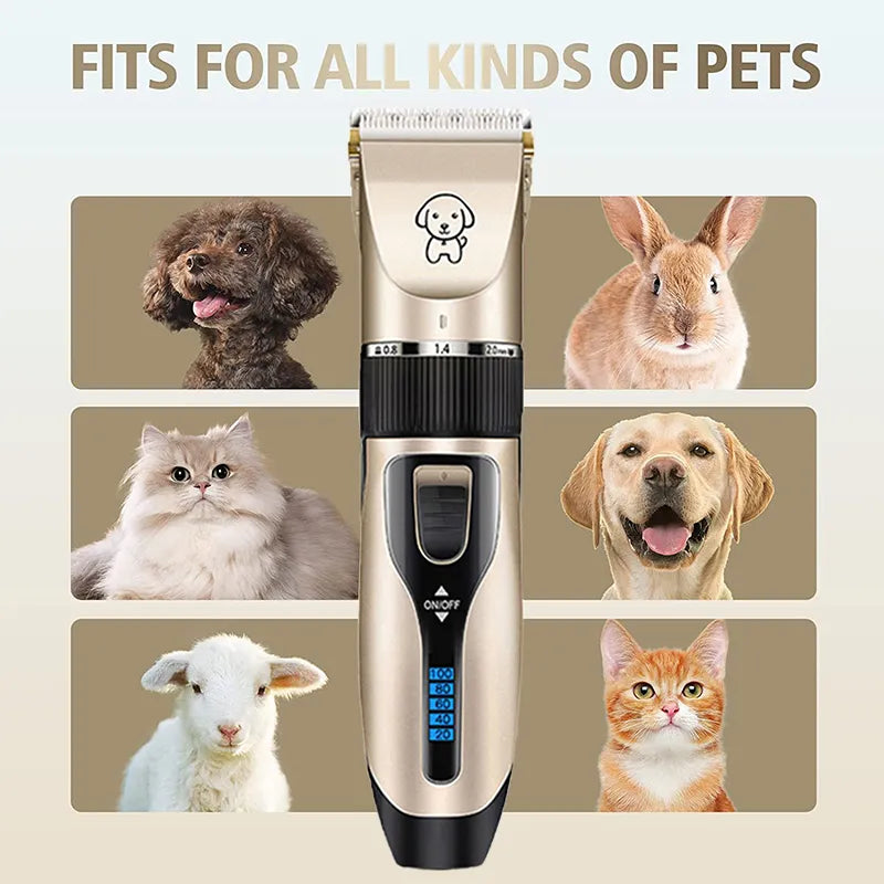 Pet Hair Clippers Set