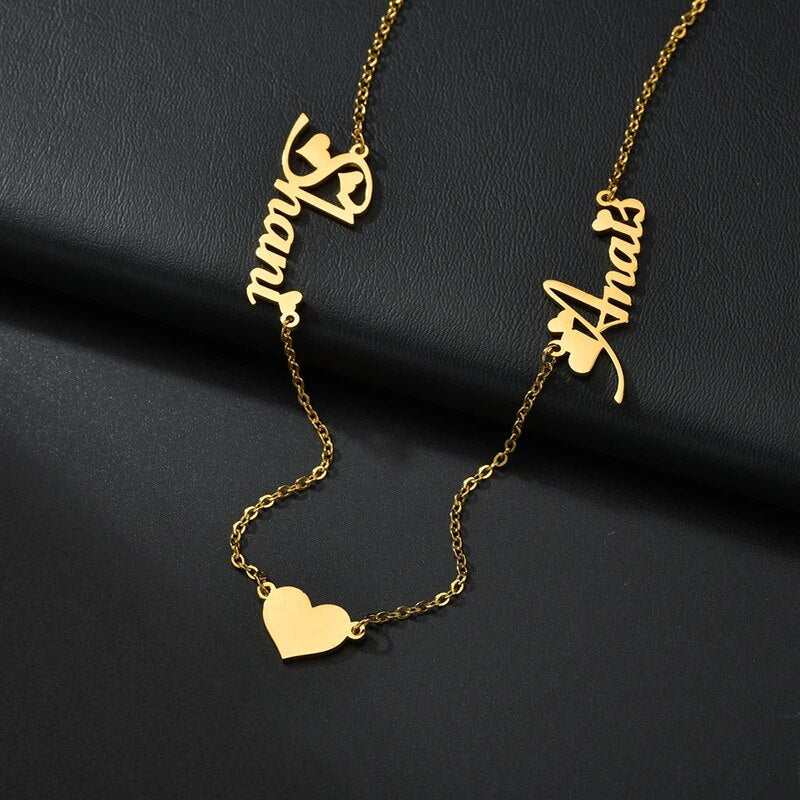 Personalized English Letter Necklaces