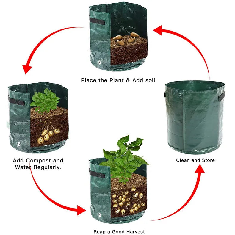 Potato Vegetable Planter Growing Bag