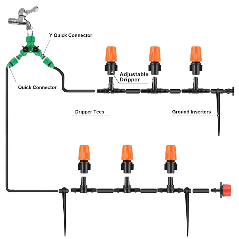 Garden Watering Hose Micro Irrigation System