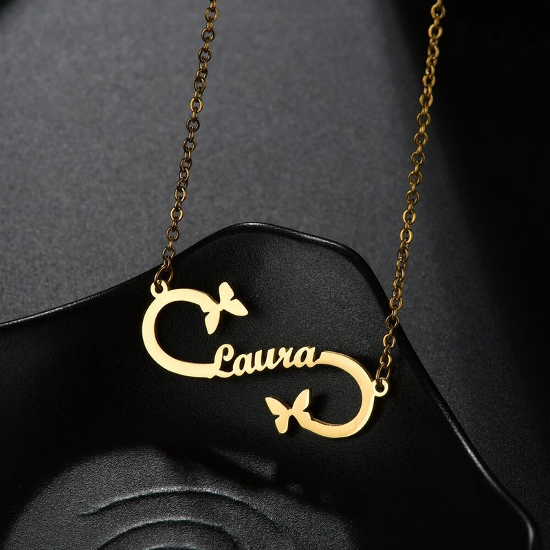 Personalized English Letter Necklaces