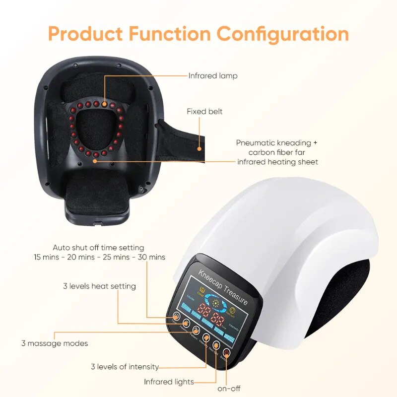 Smart Hot Compression Knee Relaxation Massager