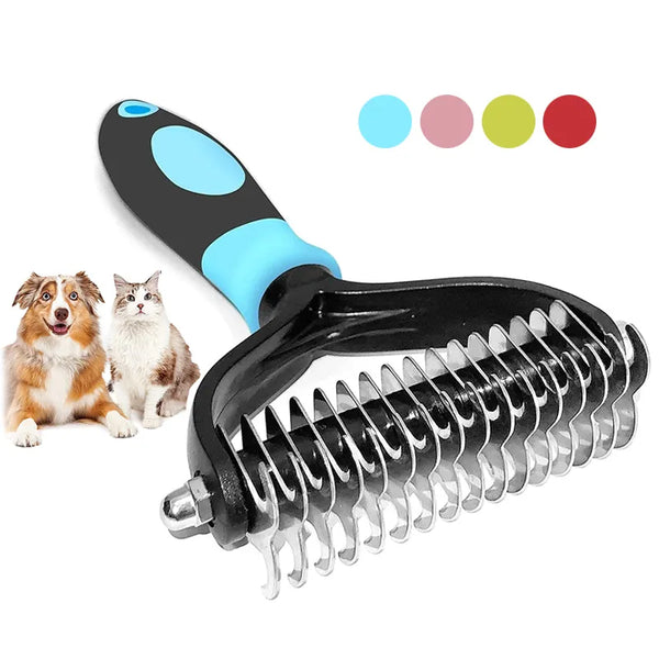 Pet Double Sided Hair Removal Brush