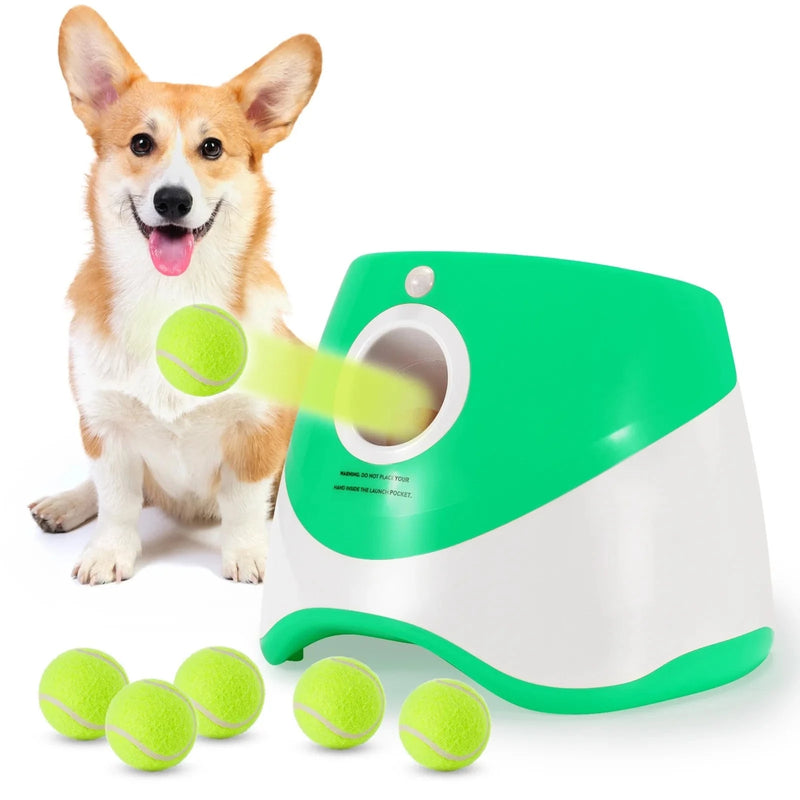 Dog Tennis Launcher Throwing Machine