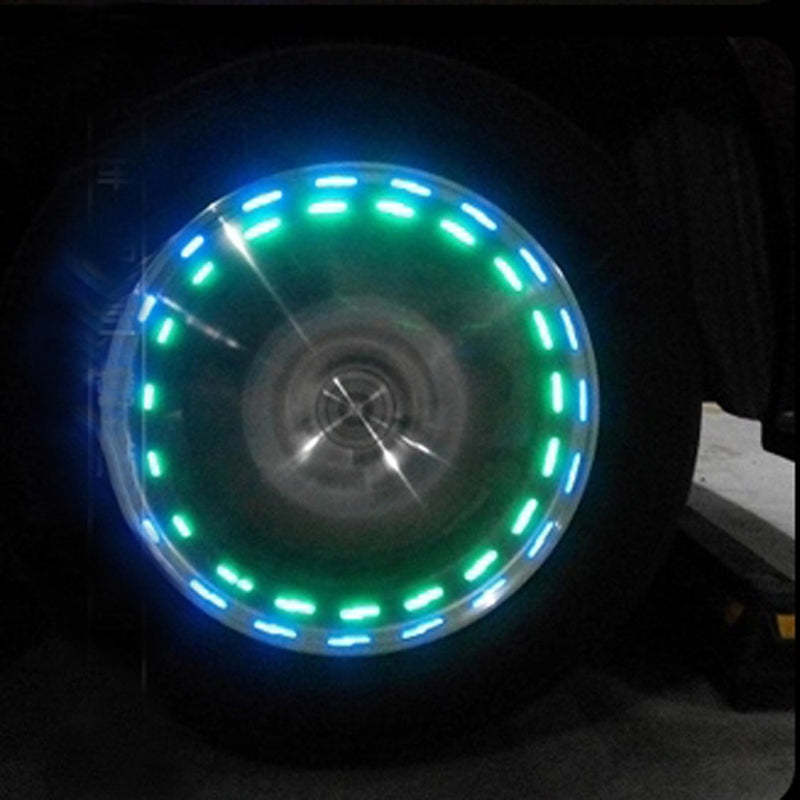 Car Waterproof Solar Energy Wheel Light - 5g10x