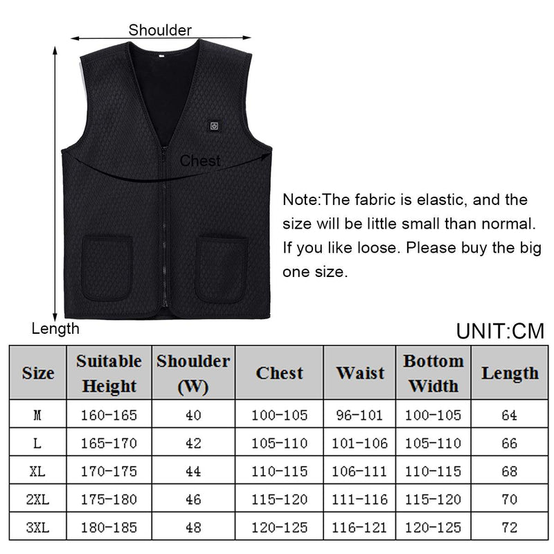 Outdoor USB Infrared Heating Vest Jacket - 5g10x
