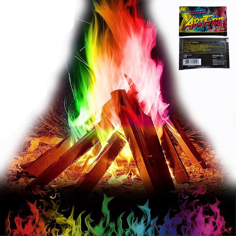 Camping Bonfire Mystical Fire Magic Colorful Flames - 5g10x