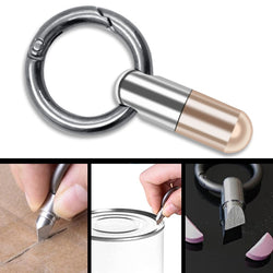 Multi-function Edc Portable Key Ring Pendant Knife - 5g10x