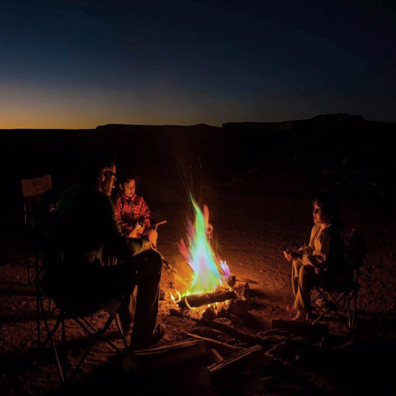 Camping Bonfire Mystical Fire Magic Colorful Flames - 5g10x