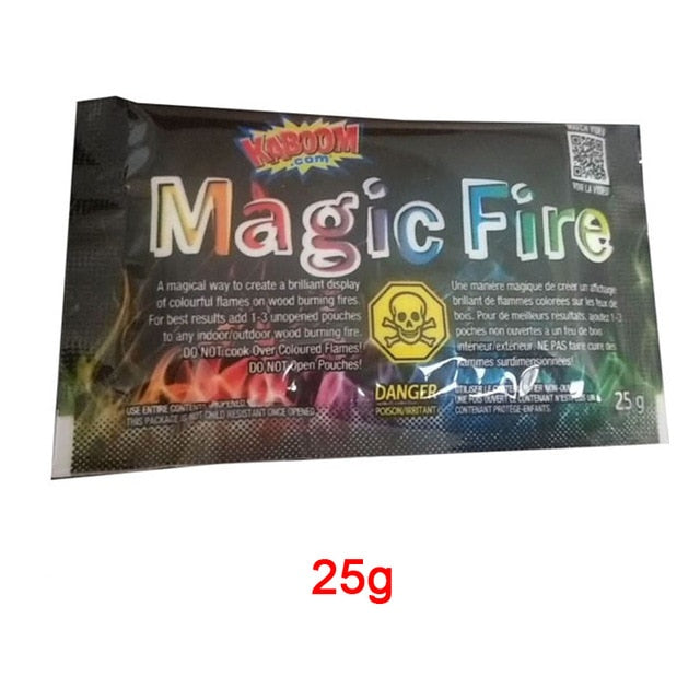 Camping Bonfire Mystical Fire Magic Colorful Flames - 5g10x