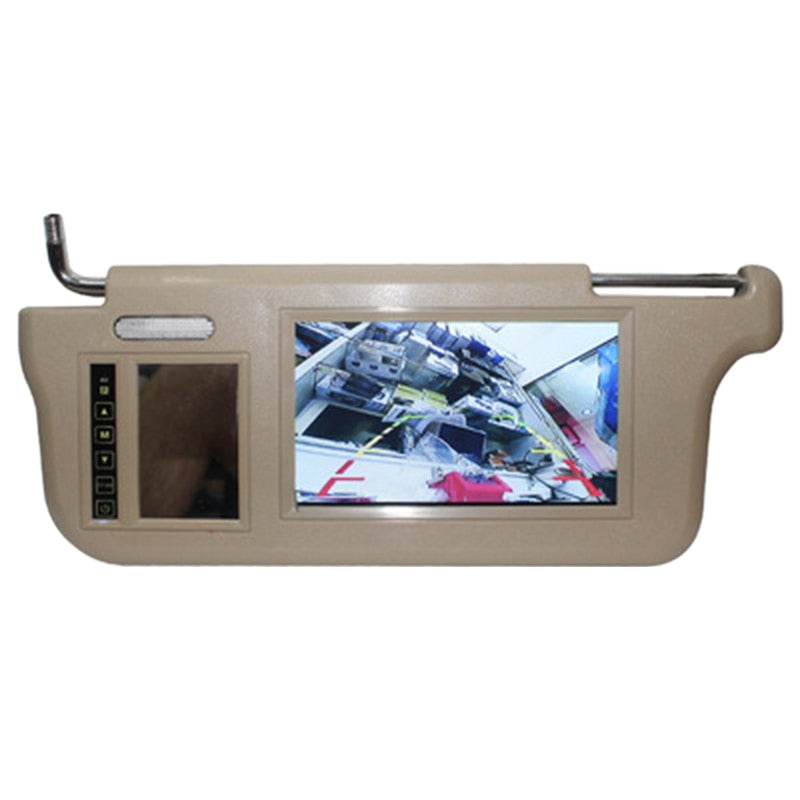 7 Inch Car Sun Visor Mirror LCD Monitor - 5g10x