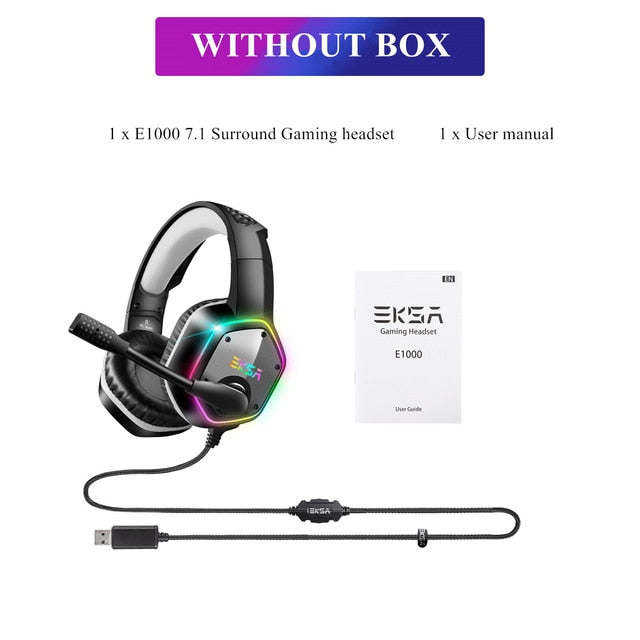 Surround Sound Wired Gaming Headphone - 5g10x