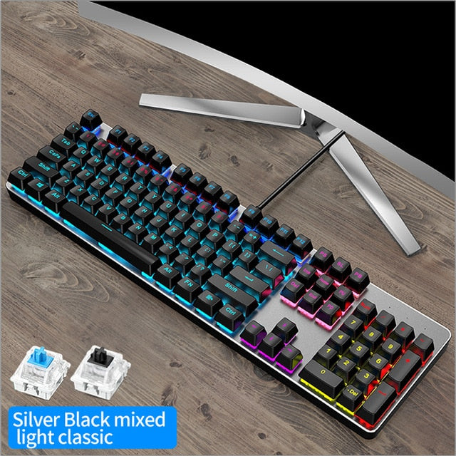 Steampunk Gaming Mechanical Keyboard - 5g10x