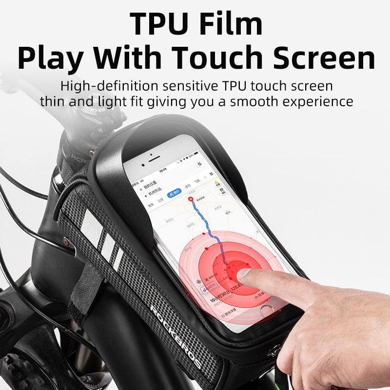 Waterproof Touch Screen Cycling Bag - 5g10x