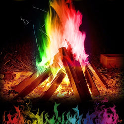 Camping Bonfire Mystical Fire Magic Colorful Flames - 5g10x