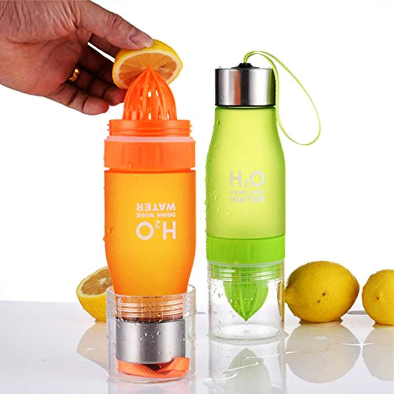 Sport Travel Infuser Juice Fruit Bottles - 5g10x