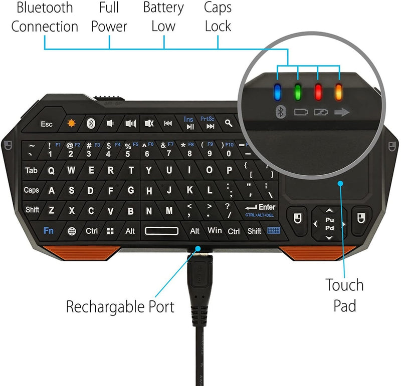 Mini Bluetooth Keyboard - 5g10x
