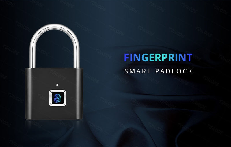 Keyless Fingerprint Smart Padlock - 5g10x