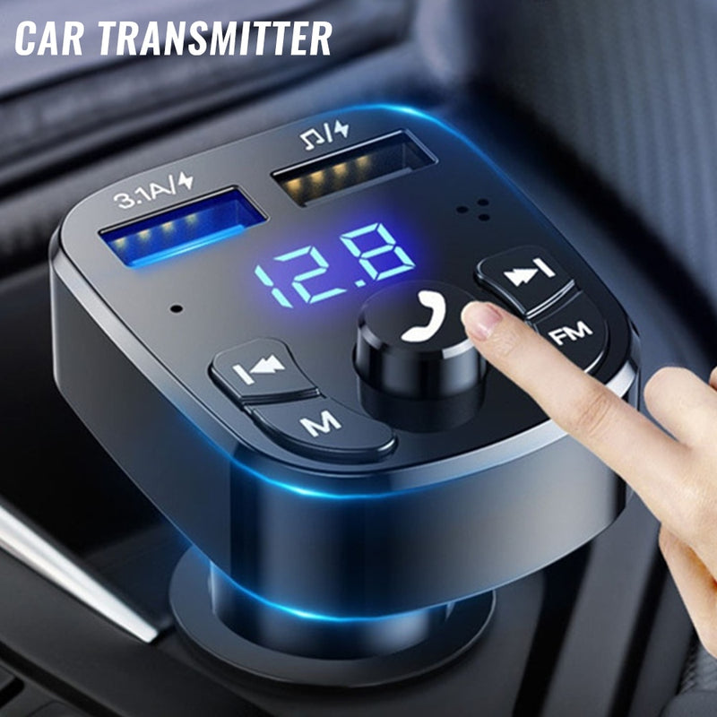 Bluetooth Car FM Transmitter - 5g10x