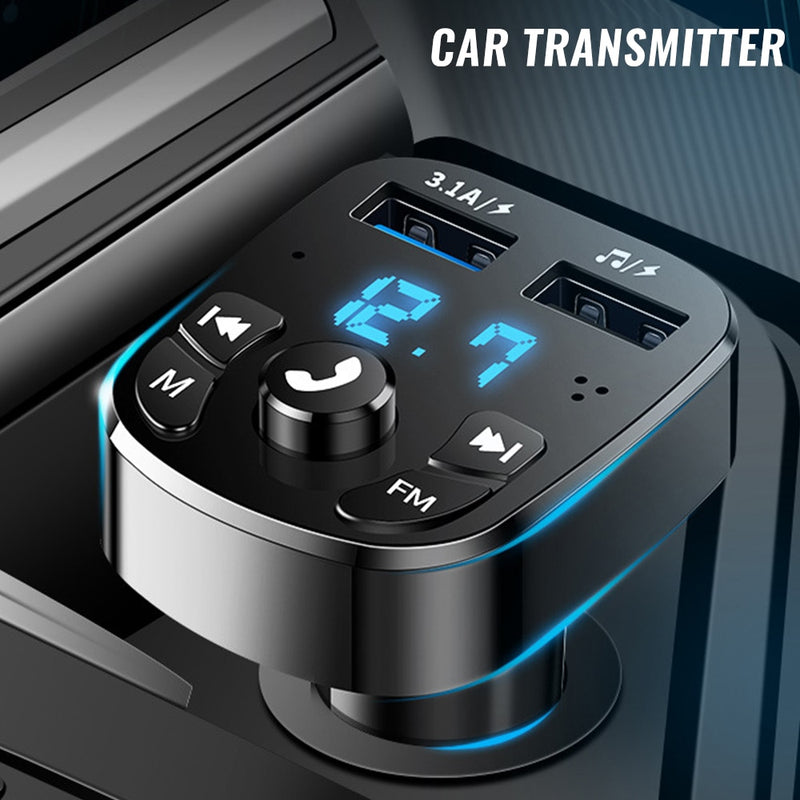 Bluetooth Car FM Transmitter - 5g10x