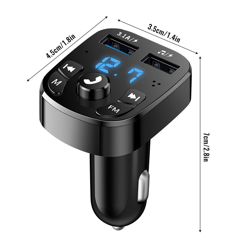 Bluetooth Car FM Transmitter - 5g10x